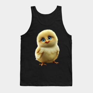 Super Cute Adorable, Baby Chick Tank Top